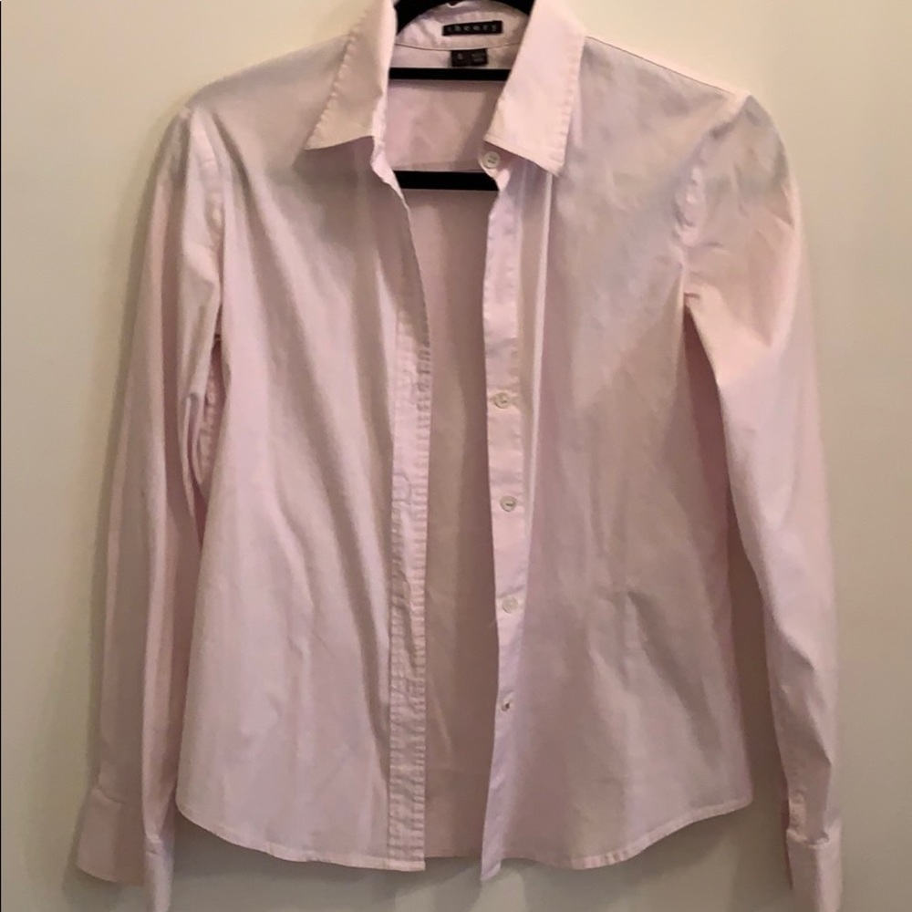 Theory Cotton Button-Down